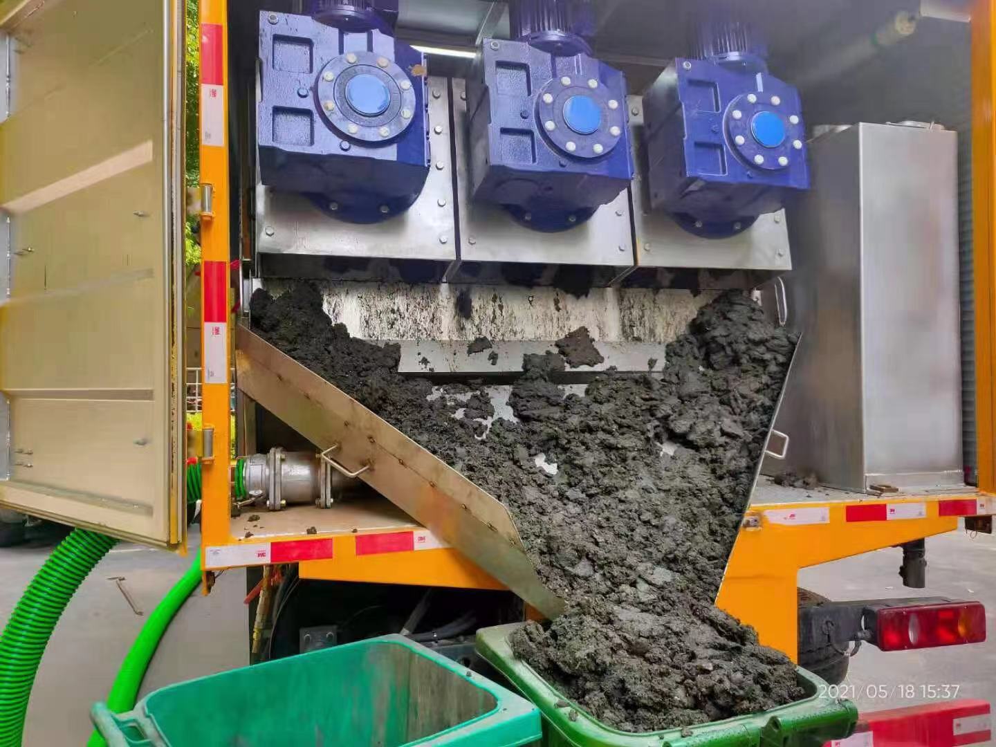 余姚化粪池清掏城市维护站-泥浆净化干湿分离处理